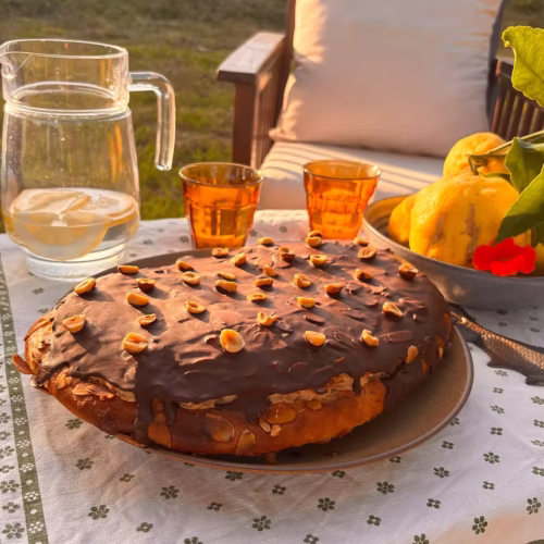 Coca rellena